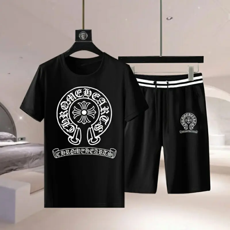 chrome hearts survetements manches courtes pour homme s_1222634